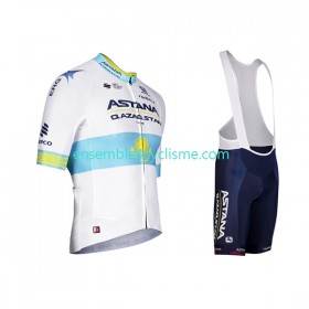 Tenue Maillot + Cuissard à Bretelles 2022 Astana Qazaqstan Team N002